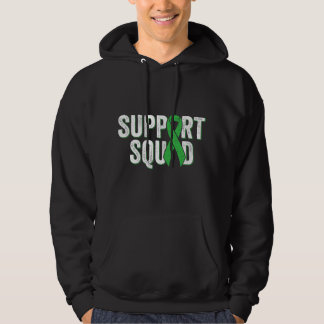 Moletom ney Disease Support Squad - Green Awareness Ribbon