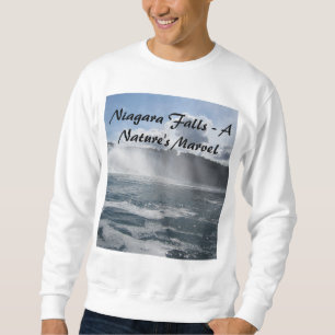 Moletom Niagara Falls inspirou a camisola para homens
