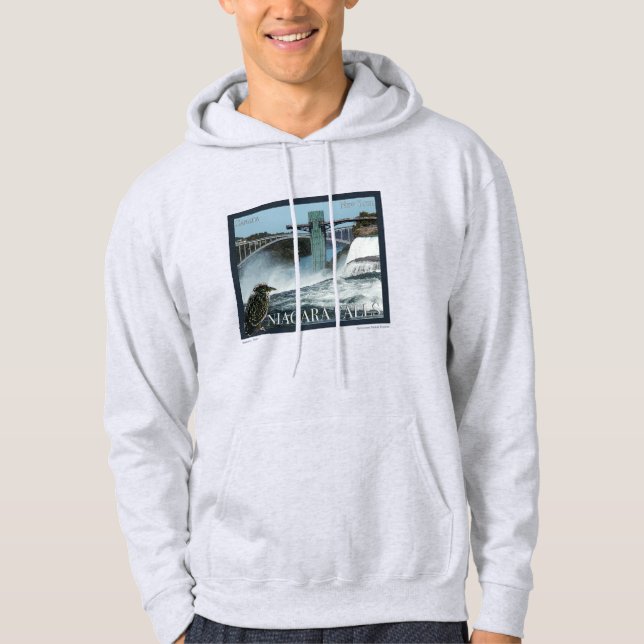 Moletom Niagara Falls Poster (Frente)