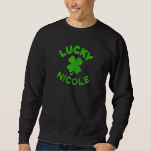 Moletom Nicole Irish Family Rua Patrick S Day Lucky Nico