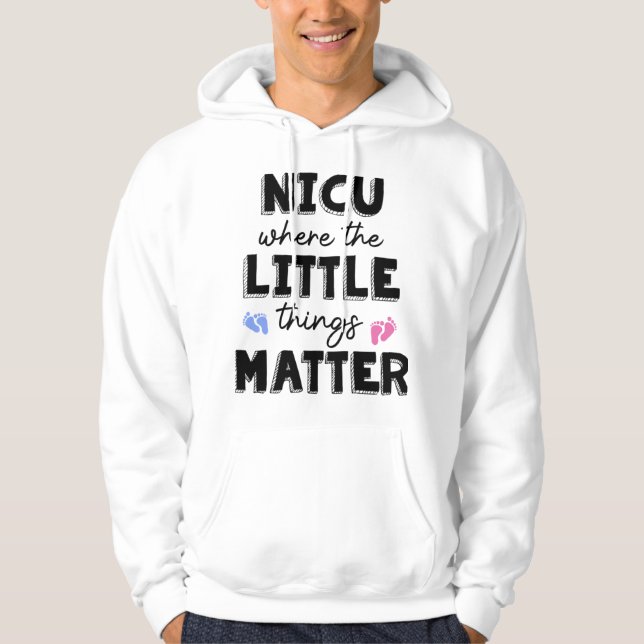 Moletom NICU Nurse Gift NICU Nurse Cote (Frente)