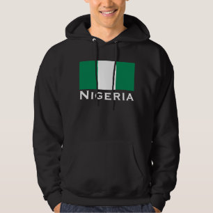 Moletom Nigéria com bandeira nigeriana (África Ocidental)