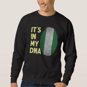 Moletom Nigéria No Meu Dna, Equipe de Bandeira nigeriana N