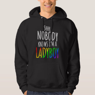 Moletom Ninguém sabe que eu sou uma dona-moça LGBTQ Orgulh