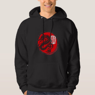 Moletom Ninja Dragon Japonês Oriental Sun Japão Art