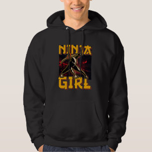 Moletom Ninja Girl Warrior Engraçado