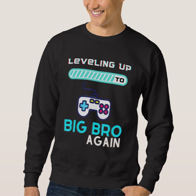 Moletom Nivelando Para O Big Bro Novamente Irmão Futuro (Frente)
