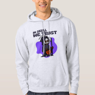 Moletom No crânio, confiamos em Design de Halloween