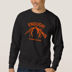 Moletom No Gun Awarned Day Veste Orange Suficiente Gun End