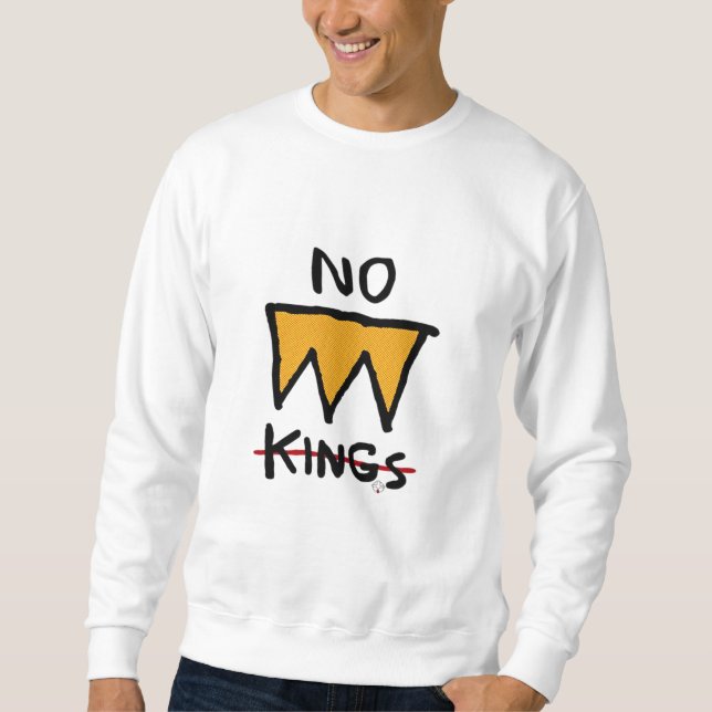 Moletom No Kings Anti Classic (Frente)