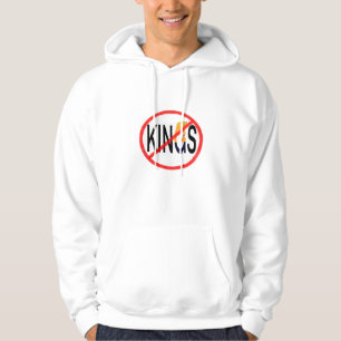 Moletom No Kings Anti Classic Minimal Limpo