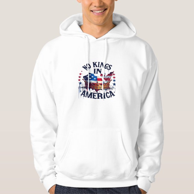 Moletom No Kings In America Classic Retro Cool (Frente)