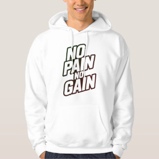 Moletom No Pain No Gain – Treino de Academia Motiv