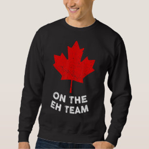 Moletom No Time Eh Canada Day Maple Leaf Canadian Flag