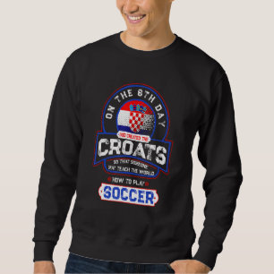 Moletom Nogomet Hrvatska Croácia Soccer