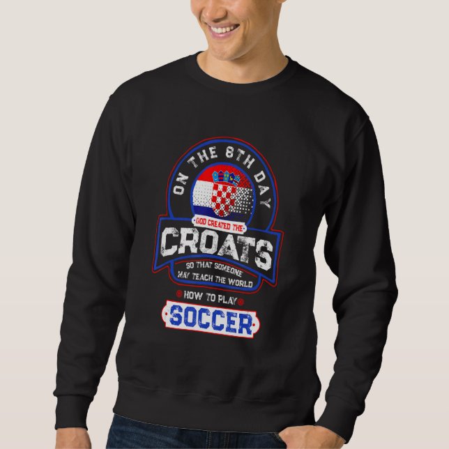 Moletom Nogomet Hrvatska Croácia Soccer (Frente)