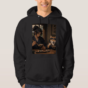 Moletom Noite de Macarrão do Samurai & Akita