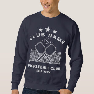 Moletom Nome do Clube Personalizado do Pickleball