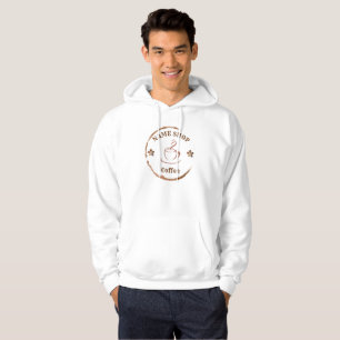 Moletom Nome do compro de café simples moderno Tea cafe