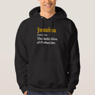 Moletom Nome do presente Jessica Nome personalizado Aniver