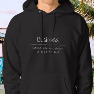 Moletom Nome Empresarial Minimalista Moderno & outras Info