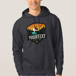 Moletom NOME Personalizado Caça Selvagem de Elk Sunset