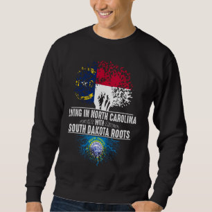 Moletom North Carolina Home South Dakota Roots State Tree