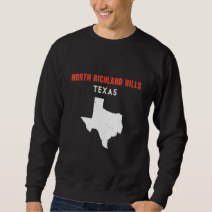 Moletom North Richland Colinas Texas EUA State America Tra