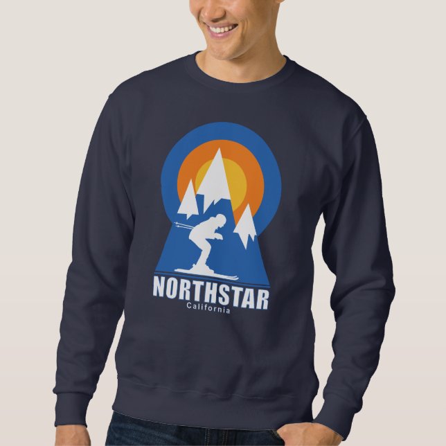 Moletom Northstar Ski Sunset Retro T-Shirt (Frente)