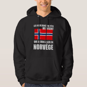 Moletom Noruega Proverb Bandeira Norueguesa