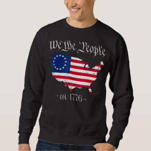 Moletom Nós A Pessoas 4 De Julho Betsy Ross Bandeira Us Pa