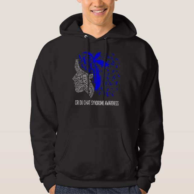 Moletom Nós Vestimos Blue For Síndrome do Bate-Papo Síncro (Frente)