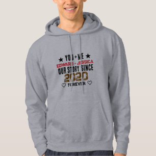 Moletom Nossa História Personalizada Você + Eu Relacioname