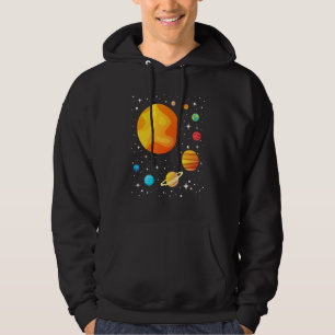 Moletom Nosso Astronomer de Galáxia do Sistema Solar