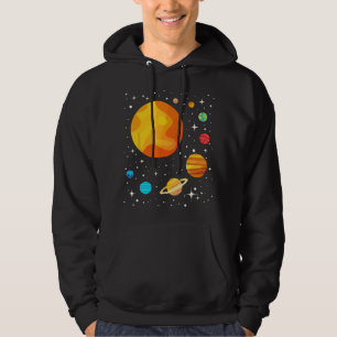 Moletom Nosso Sistema Solar - Astronomia Galáxia Astrônomo
