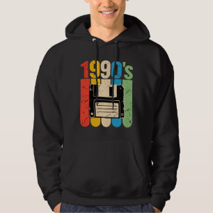 Moletom nostalgia do computador disquete retrô dos anos 90