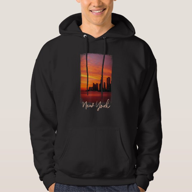 Moletom Nova Iorque New York Sunse Ny City (Frente)