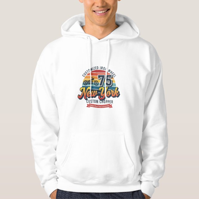 MOLETOM NOVA YORK CUSTUM CHOPPER (Frente)