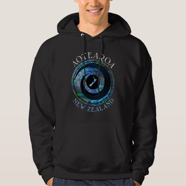MOLETOM NOVA ZEALAND MAP KORU PAUA HOODIE (Frente)