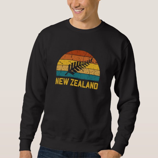 Moletom Nova Zelândia Retro  (Frente)