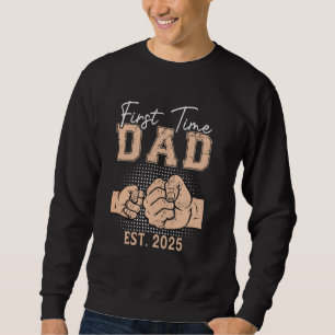Moletom Novo Pai Dia dos Pais Papai Primeira Vez Pai Est.