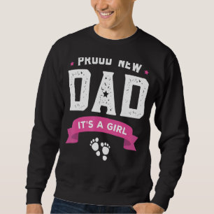 Moletom Novo papai Orgulhoso É Dia de os pais de Bebê Engr