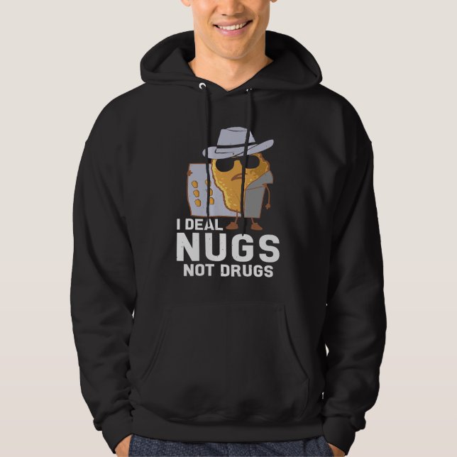 Moletom Nuggets de Frango  Eu Vendo Nugs Não Drogas (Frente)
