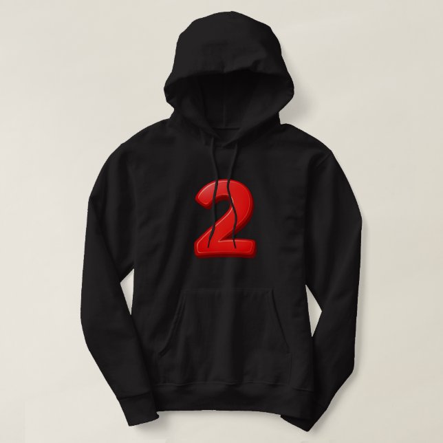 Moletom Number 2 Sport – Estilo Atlético & Poderos (Frente do Design)