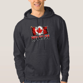 Moletom Nunca 51, Canada Flag,