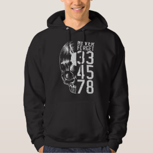 Moletom Nunca Esqueça A Captura Gótica De Vinil De 33 45 7