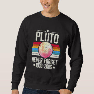 Moletom Nunca Esquecer o Plutão Vintage Retro