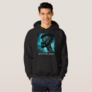 Moletom Nunca Mais Desigz Cyberpunk Warrior Sweatshirt