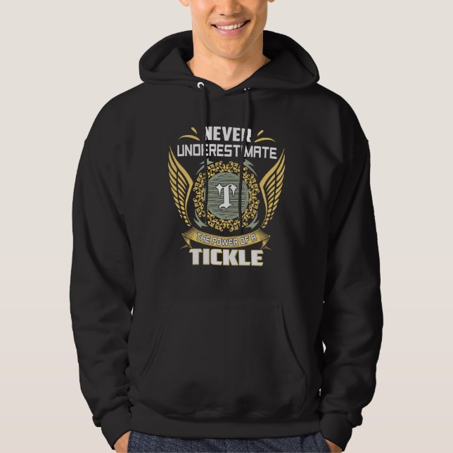 Moletom Nunca Subestime O Poder De Uma Cócega (Frente)