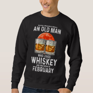 Moletom Nunca Subestime Um Velho Que Ame Whiskey F